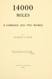 Cover of: 14000 miles: a carriage and two women