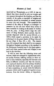 Cover of: An explanation of ancient terms and measures of land: with some account of old tenures.