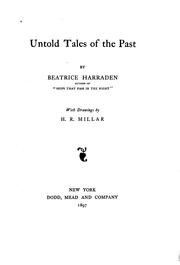 Cover of: Untold tales of the past