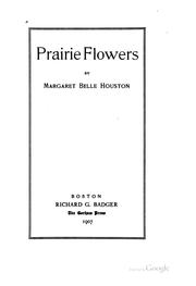 Cover of: Prairie flowers: [poems]