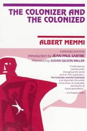Cover of: The colonizer and the colonized by Albert Memmi