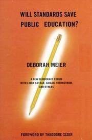 Cover of: Will Standards Save Public Education