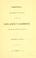 Cover of: Memorial proceedings of the Senate upon the death of Hon. John T. Harrison