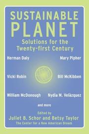 Cover of: Sustainable Planet: Solutions for the Twenty-first Century