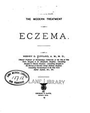 Cover of: The modern treatment of eczema. by Henry Granger Piffard