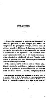 Documents concernant l'histoire de Neufchâtel-en-Bray et des environs by François Valentin Bouquet