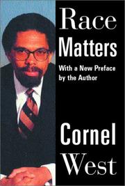Cover of: Race matters | Cornel West