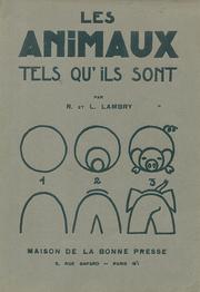 Cover of: animaux tels qu'ils sont