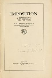 Cover of: Imposition | Frederick James Trezie