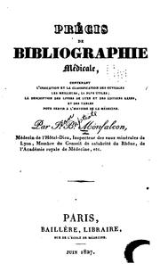Cover of: Précis de bibliographie médicale by Monfalcon, Jean Baptiste