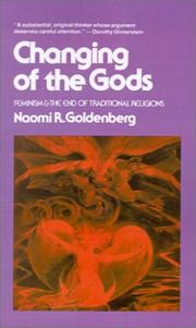 Cover of: Changing of the Gods by Naomi R. Goldenberg