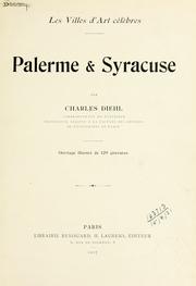 Cover of: Palerme & Syracuse by Charles Diehl, Charles Diehl