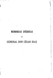 Cover of: Memorias inéditas