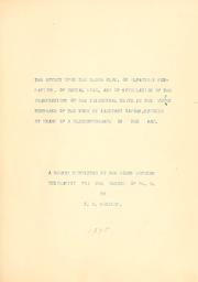 Cover of: The effect of odours, irritant vapours, and mental work upon the blood flow ... by Thomas Edward Shields