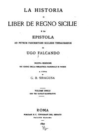 Cover of: La historia: o, Liber de Regno Sicilie e la Epistola ad Petrum panormitane ecclesie thesaurarium
