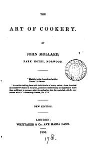 Cover of: The art of cookery. by John Mollard