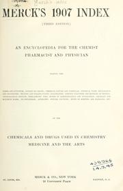 Cover of: Merck's 1907 index.