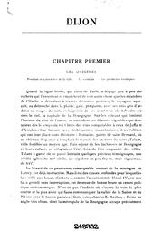 Cover of: Dijon et Beaune by Kleinclausz, Arthur Jean