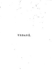 Cover of: Urbané and his friends.