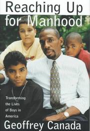 Cover of: REACHING UP MANHOOD