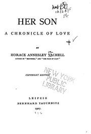 Cover of: Her son: a chronicle of love