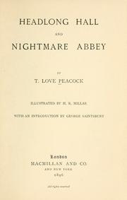Cover of: Headlong Hall and Nightmare Abbey
