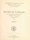 Cover of: Heads of families at the first census of the United States taken in the year 1790 ...