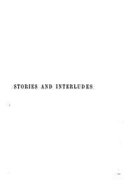 Cover of: Stories and interludes