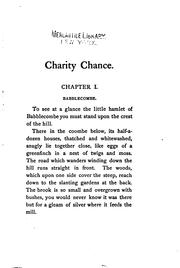 Cover of: Charity Chance [a novel] | Walter Raymond
