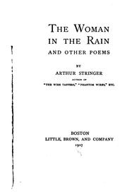 Cover of: The woman in the rain: and other poems