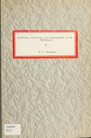 Cover of: Mutations, variations, and relationships of the oenotheras by MacDougal, Daniel Trembly