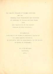 The osmotic pressure of glucose solutions and the freezing point depressions and densities of solutions of glucose and cane sugar by B. S. Hopkins