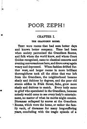 Cover of: Poor Zeph! by Robinson, F. W.