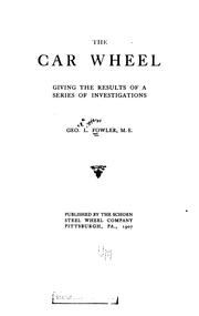 Cover of: The car wheel by Fowler, George Little