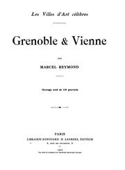 Grenoble & Vienne by Reymond, Marcel
