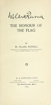 Cover of: The honour of the flag