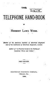 Cover of: The telephone hand-book