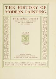 Cover of: The history of modern painting by Richard Muther