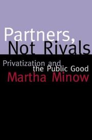 Cover of: Partners, Not Rivals by Martha Minow, Martha Minow