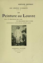 Cover of: Les musées d'Europe. by Gustave Geffroy