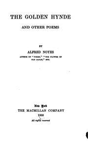Cover of: The Golden hynde by Alfred Noyes