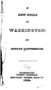 Cover of: A new guide to Washington by George Watterston