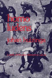 Cover of: Homo Ludens by Johan Huizinga