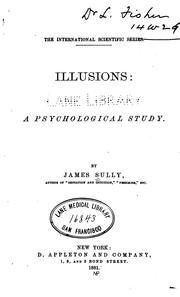 Cover of: Illusions: a psychological study.