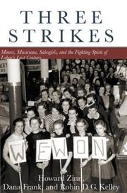 Cover of: Three Strikes by Howard Zinn