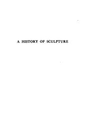 Cover of: A history of sculpture