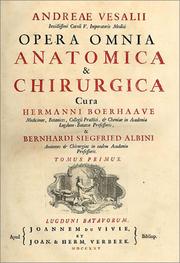 Cover of: Andrea Vesalii Opera omnia anatomica & chirurgica