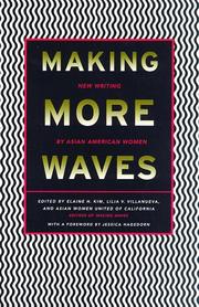 Cover of: Making More Waves: New Writing by Asian American Women