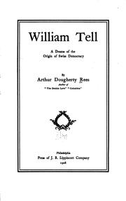 Cover of: William Tell | Arthur Dougherty Rees