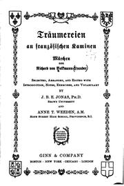 Cover of: Träumereien an französischen kaminen by Richard von Volkmann